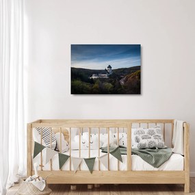 Sklenený obraz Karlštejn (70x50 cm)