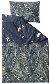 Bavlnené obliečky VISATA čierne, 100% bavlna Rozmer obliečky: 70 x 90 cm | 140 x 200 cm