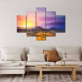 Obraz - Za svitania (150x105 cm)