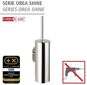 Samodržiaca WC kefa z antikoro ocele Wenko Orea