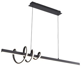 ONLI - LED Luster na lanku SWING LED/30W/230V 4000K čierna