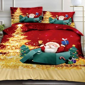 Posteľné obliečky KRISMAS JOY 7-dielna sada 140x200 cm