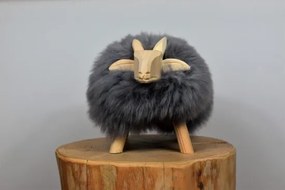 Drevený mini baránok