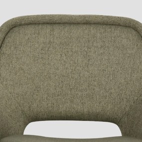 Jedálenská stolička CAMPEA zelená 742057