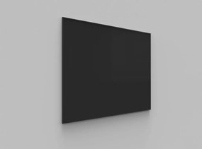 Toptabule.sk 023CC Čierna tabuľa na magnetky PREMIUM v hliníkovom čiernom ráme 120x90cm