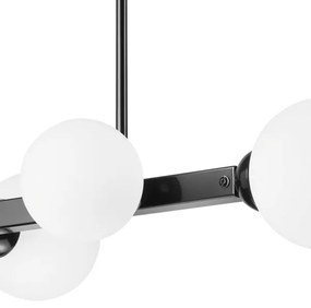 Luster na tyči ASTRO 4xG9/5W/230V čierna