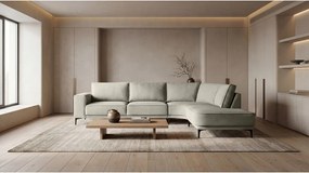 Svetlosivá rohová pohovka (pravý roh) Copenhagen – Scandic