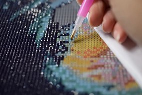 HUR DIAMANTOVÉ MALOVÁNÍ ŠPIC 5D 30X40CM