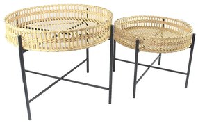 Konferenčný stolík BOHO BAMBOO 60