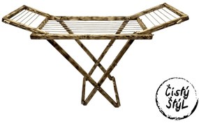 Veľký rozkladací sušiak - tmavý