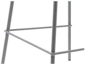 Sivá plastová barová stolička 92,5 cm Whitby – Unique Furniture