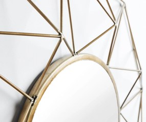 Zrkadlo Diamond 90cm mosadz