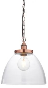 Endon 106895 - Luster na reťazi HANSEN 1xE27/10W/230V medený