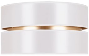 Duolla - Stropné svietidlo DUO 1xE27/15W/230V pr. 40 cm biela/zlatá