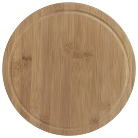 Erga Erga, bambusová doska na krájanie 280x280x10 mm, hnedá, Erga-07877