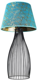 Stolná lampa Werona, 1x textilné tienidlo (výber zo 6 farieb)