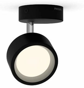 Philips 8720169174825 bodové LED svietidlo Bracia, čierna, 1x 5,5 W 550lm 2700K IP20