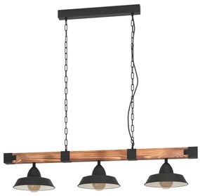 Eglo 44086 - Luster na reťazi OLDBURY 3xE27/60W/230V