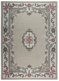 Flair Rugs, Ručne všívaný kusový koberec Lotus premium Fawn, 150x240, béžová, chodba / predsieň