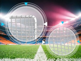 Neo-Sport Prenosná futbalová tréningová bránka 183 x 122 x 61 cm NS-485
