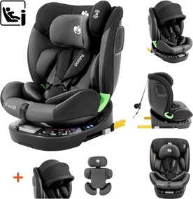 Autosedačka Loom 35 čierna / sivá