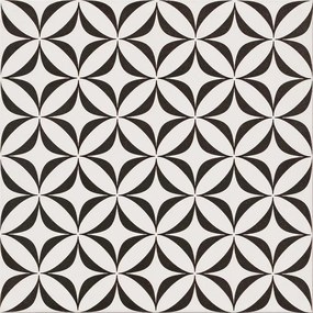 Gresová dlažba Patchwork Vertigo Black 29,8/29,8 Pei Iv