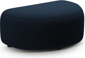 Modrá zamatová podnožka Kate – Micadoni