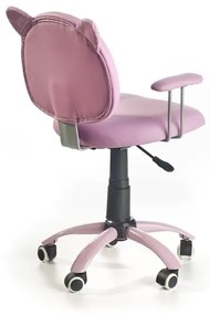 Kancelárska stolička CAT ružová