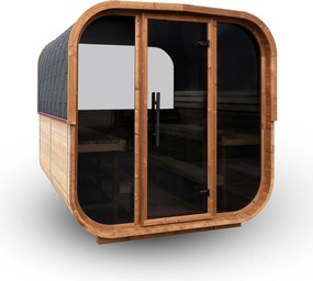 Hanscraft Sauna QUADRA XL THERMOWOOD