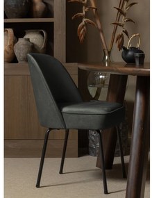 Tmavozelené zamatové jedálenské stoličky v súprave 2 ks Vogue – WOOOD