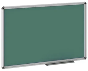 Magnetická zelená popisovacia tabuľa pre popis kriedou, 600 x 900 mm