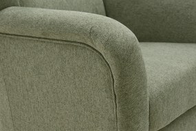 FINES zelené kreslo ušiak Aladin