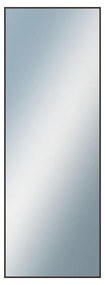 DANTIK - Zrkadlo v rámu, rozmer s rámom 50x140 cm z lišty Hliník hnedá (7001022)