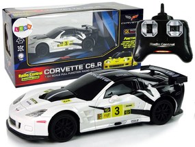LEAN TOYS RC Športové auto Corvette 1:24 - biele
