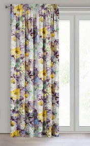 ZATEMŇOVACÍ ZÁVES NA PÁSKE AMELIE 140X270 CM VZOROVANÁ