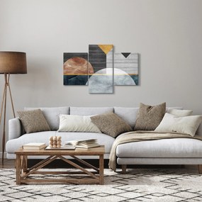 Obraz - Tvary a textúry (90x60 cm)