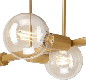 Luster na tyči ASTRID 4xE27/60W/230V zlatá