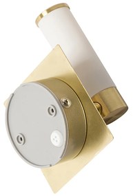 Moderná nástenná lampa do kúpeľne mosadz IP44 - Bath