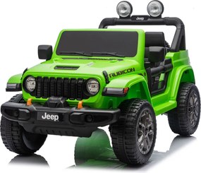 LEAN CARS Batéria pre vozidlá Jeep Rubicon 4x4 DK-JWR556 4x200W 24V zelená