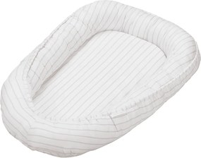 Hniezdo pre bábätko púdrovo ružové pruhy