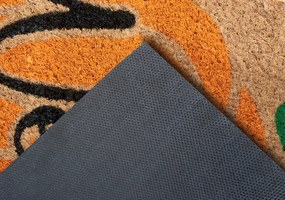 Hanse Home, Rohožka Welcome (tekvica) 105665 – na von aj na doma, 45x75, oranžová, chodba / predsieň