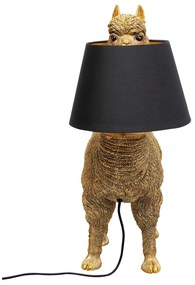 Alpaca stolová lampa zlatá