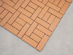 WPC dlaždica LEGI STYLE 30 x 30 cm, teak