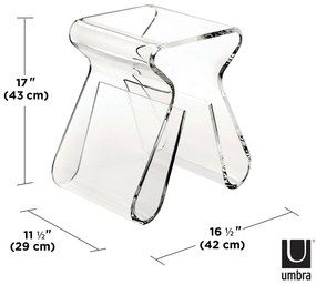 Plastový odkladací stolík 42x29 cm Magino – Umbra
