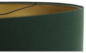 Luster na lanku TWIST 1xE27/60W/230V zelená/zlatá