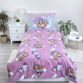 Jerry Fabrics Bavlnené obliečky 140x200 + 70x90 cm - Labková patrola "PP354"