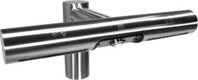 Bezdotykový sušič rúk - tryskový v kombinácii s bezdotykovou batériou Jet Dryer AIRTAP, čierny mat, okrúhly