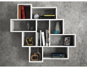 Nástenná polica PAROLA 103,5x115,5 cm biela