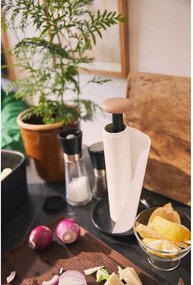 Čierny stojan na papierové utierky ø 15 cm Paper Pal – Rosendahl