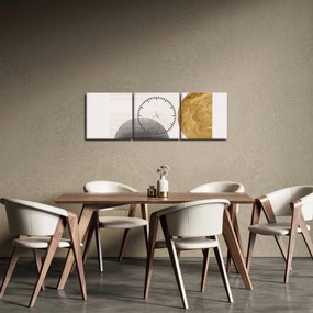 Obraz - Rustic Arches N⁰2 (s hodinami) (90x30 cm)